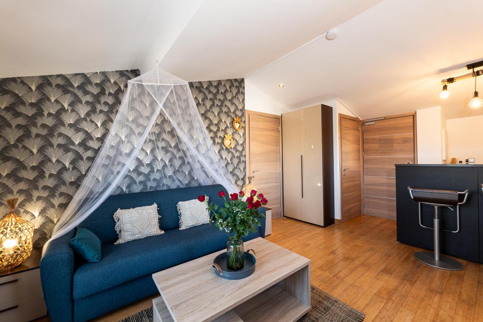 Studio Dernier Etage Le Nid D'Amour - Sejour Romantique, Mandara Beach, Juan-Les-Pins Extérieur photo